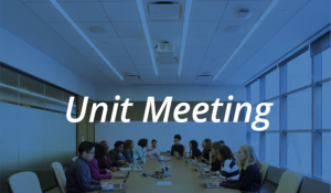 Unit Meeting Photo